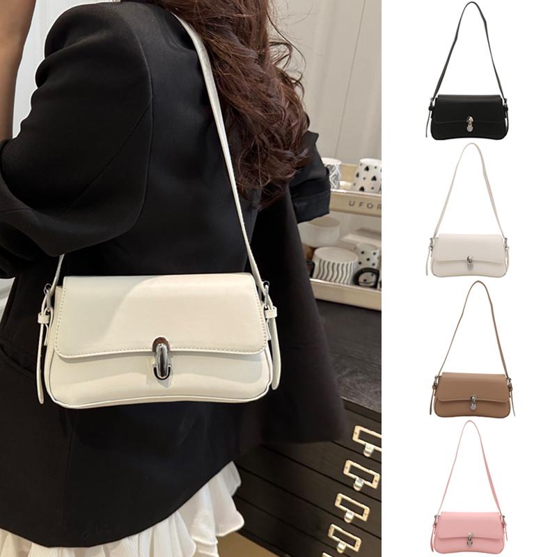Luxury Women's Tote Handbag Women's Niche Small Square Fashion Messenger Bag Full Grain Leather Shoulder Bag With Tone Zippers