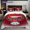 "Iconic Arsenal Football Emblem" Bedding (1 * duvet cover + 2 * pillowcase, without core) 2DFlat Bedding set Soft and comfortable
