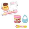 Hot Food Feeding Toy Pudding Feeding Toy Pretend Play Food Set Desktop Ornaments Doll House Toys For Kids Girls Doll Accessories