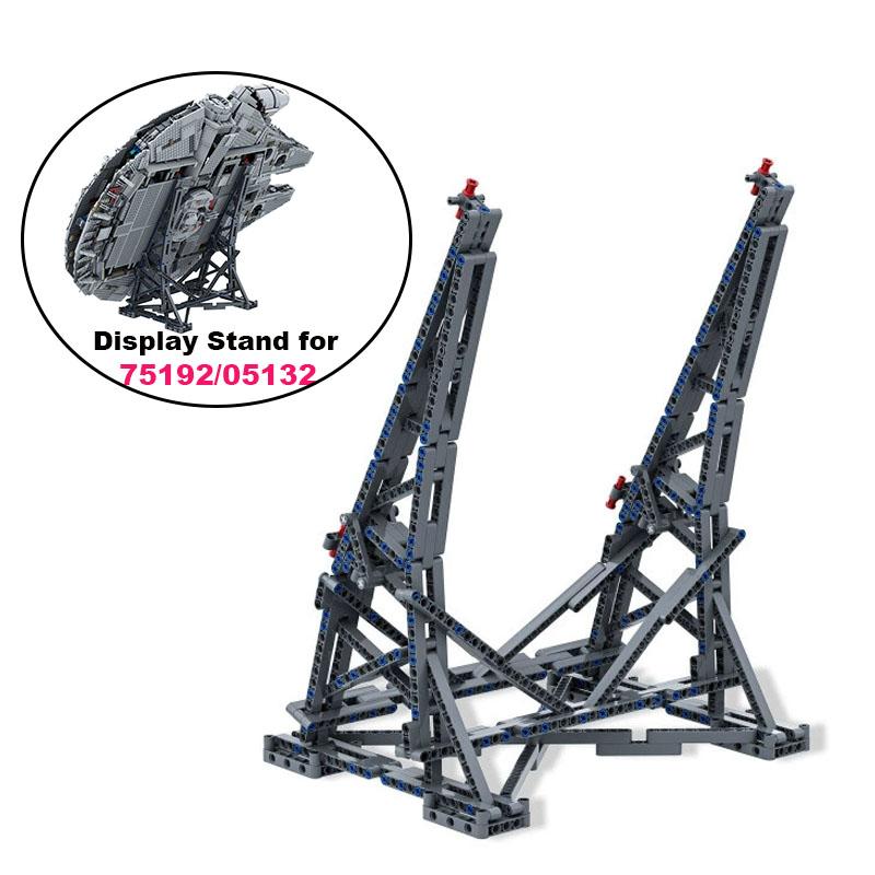 Moc Display Stand For 75192/05132 Bracket Building Blocks Set For Big Falcon Display Base Bricks Toy