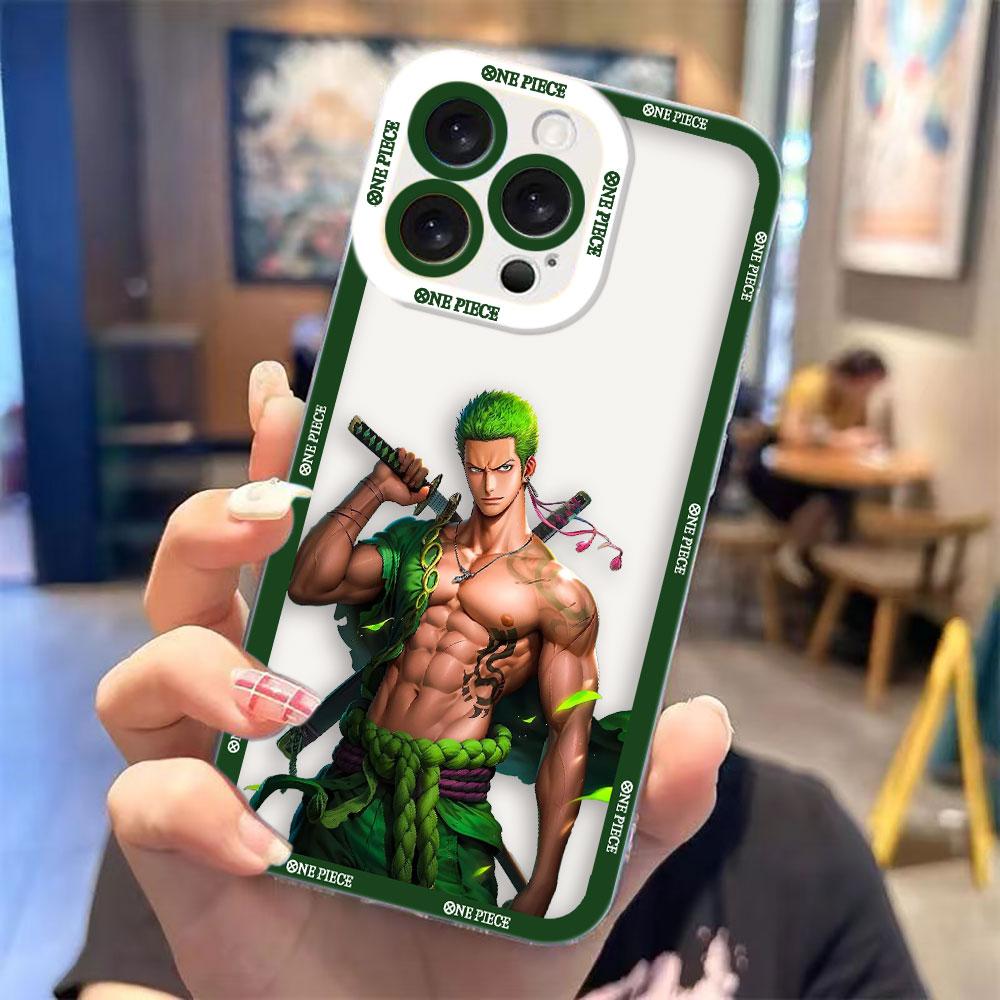 

Roronoa Zoro One P-Piece Clear Phone Case For VIVO Y400 Y100 Y75 Y51 Y50 Y36 Y35 Y28 Y22S Y21 Y20 Y19S Y17S Y16 Y15S Y04 Case VIVOY765G