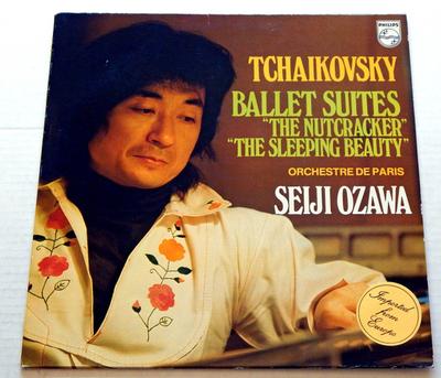 LP Record TSCHAIKOWSKY SEIJI OZAWA ORCHESTR  Ballet Suites the Nutcracker the 6500851 Philips 1974 Netherland Classical Used