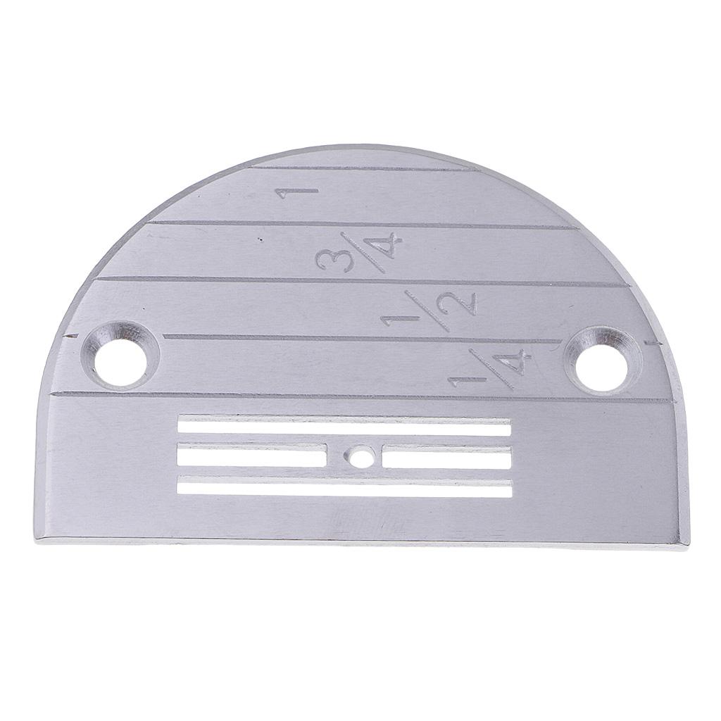Throat Plate for Flat Lockstitch Industrial Single Machines Steel