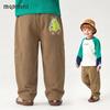 MQDMINI Unisex Kids Antibacterial Bubble Curved Casual Pants