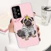 Love Pugs Cute Dog Phone Case For Samsung Galaxy A16 A26 A36 A56 A15 A14 A13 A12 A55 A54 A53 A25 A24 A23 A35 A34 A33 A05S A04S A