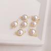 5Pieces Pearls Pendants Jewelry Making Part Fashion Accessory Perfect for Unique Jewelry Making and Craft Accessories