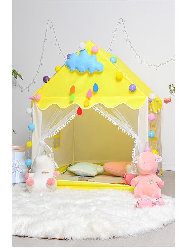 Kids' Indoor Castle Tent - Princess Dream House for Boys & Girls