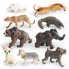 Leopards Pvc Wolves Figure Realistic Wildlife Models For Kids Learning Playtime