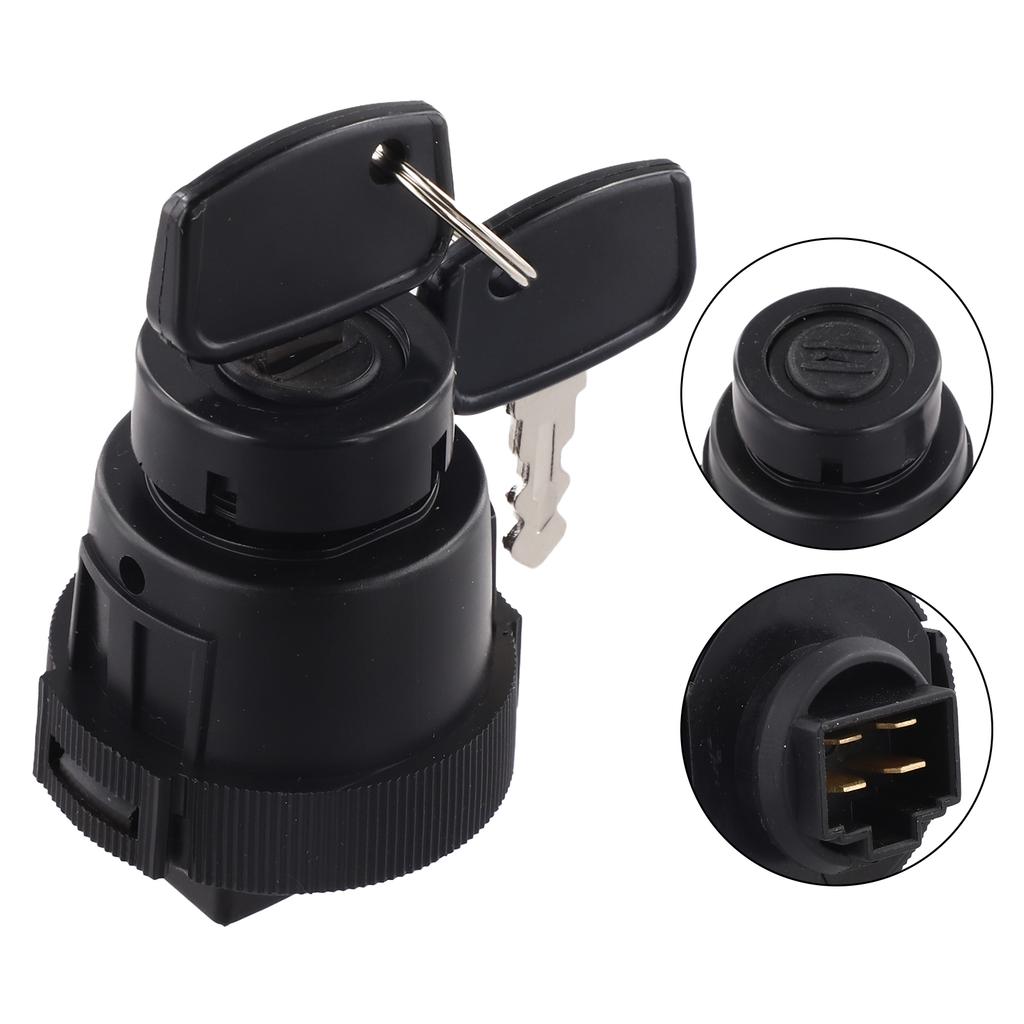 Ignition Switch K757162102 for Kubota BX2370 BX24D BX25 BX2660D BX2670 ZD Series Easy Installation Lawn Mower Accessory