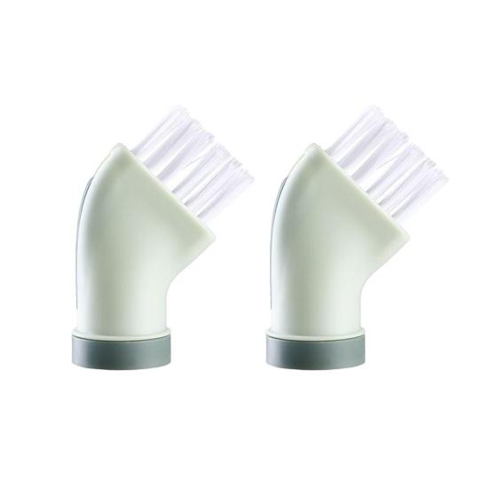 

2Pcs Cleaning Brush Multi-Function Groove Cleaner 2 in 1 Flexible Bottle Brush Window Seams Sink Drains Shower Corners Deep Cleaning Tool