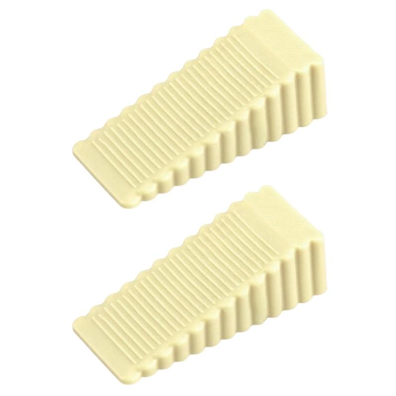 2Pcs Door Stops Rubber Door Stoppers Rubber Anti Collision Safety Door Stoppers Door Joints For Household Hardware Tool