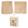 Skater 2-delige geschenkset (Haardroogdoek, Badhanddoek, Absorberend, Sneldrogend) Disney Chip & Dale SET1074