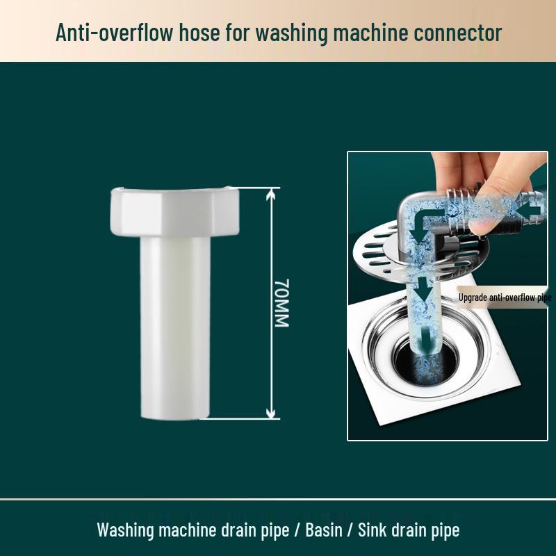 Электрооцинкованный Y-образный соединитель для слива в ванной - Канализационный отвод с защитой от запаха