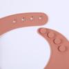 1pc Waterproof Bibs Baby Silicone Bibs Burp Cloths Adjustable Feeding Apron