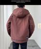 2025 Men's Hooded Winter Workwear Windbreaker Coat