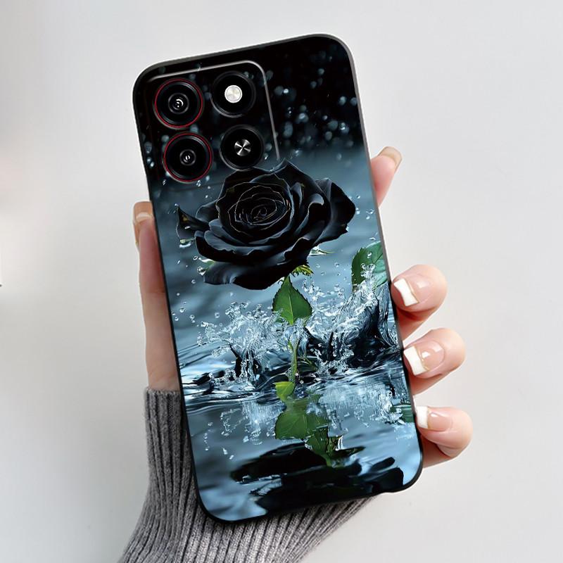 For ZTE Blade A35 Case Cute Cool Fashion Silicone Soft TPU Cover For ZTE Blade A55 Cases Blade A35 Back Cover Shockproof Bumper
