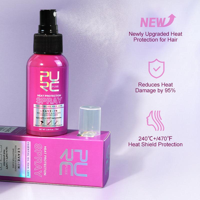 Hitzeschutzspray, Dauerwelle, Färben, Feuchtigkeits- und Haarpflege, Anti-Frizz-Schäden, Pflegespray für trockenes und glattes Haar