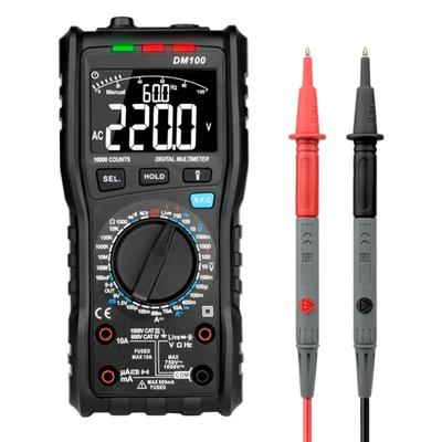 Handheld Digital Multimeter for Electrical Troubleshooting, Large Display, Current Resistance Capacitance Reading and NCV Support Use