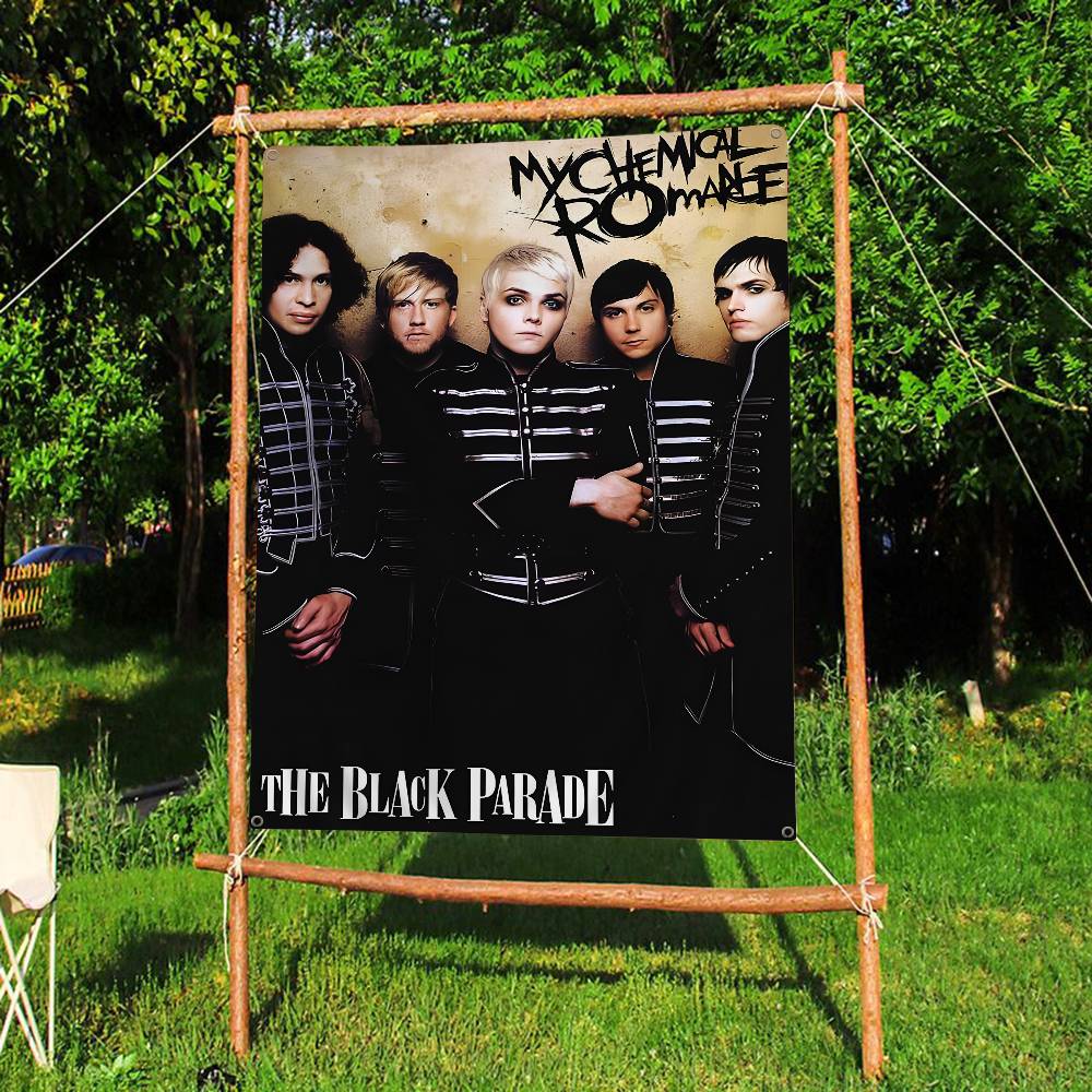 

Гурт My Chemical R-Romance Класичний Вінтажний Розширена Друк Комерційна Реклама Прапор Партійний Банер Компанії 50x70 cm