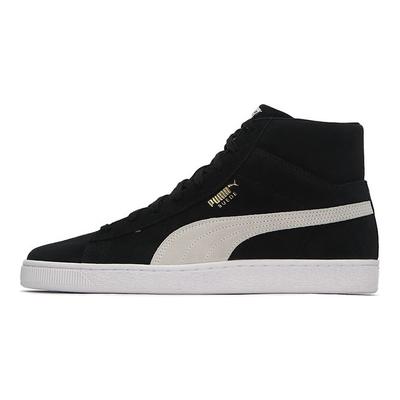Suede Mid 21 Tênis Unissex Preto Branco Verde 380205-01