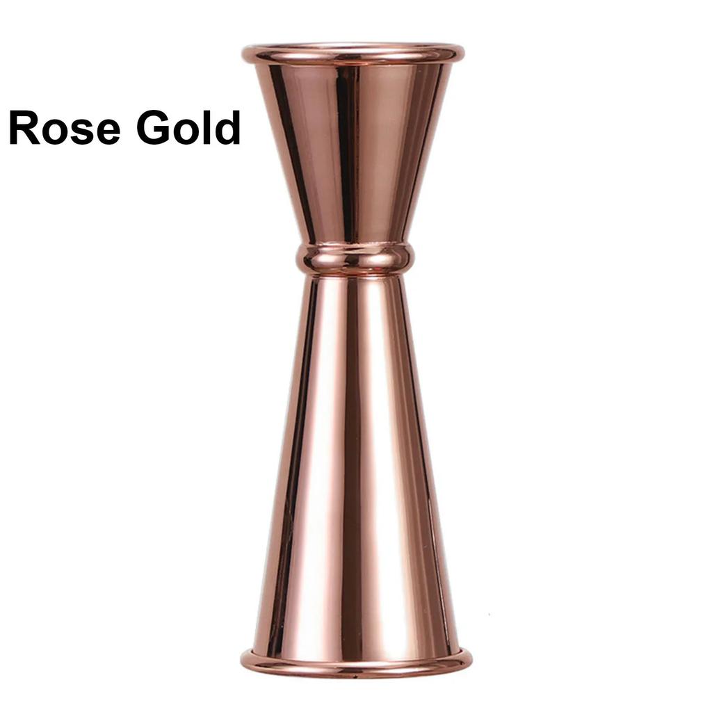 New Cocktail Shaker PP Measure Cup 20/40cc 10/20cc Double Shot Stackable Large Capacity Jigger Short Measuring Jugs