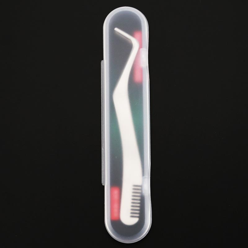 

Расческа для ресниц Пинцет из нержавеющей стали Немагнитный пинцет Объемные 3D-ресницы Пинцеты для наращивания Инструменты для макияжа