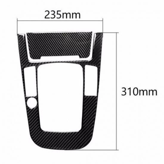 Carbon Fiber Console Gear Shift Panel Cover For A4 A5 S4 S5 Q5 B8 8R 09- 12