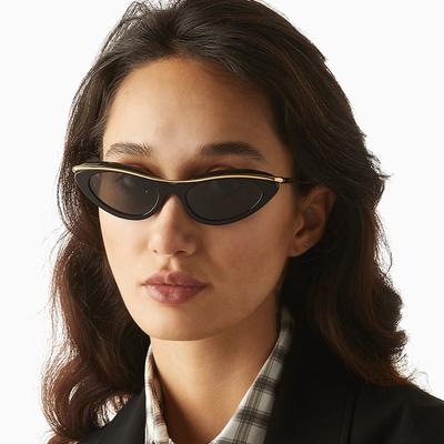 Vintage Stylish Women Sunglass Cat Eye Shape UV400 Protection Men Sunglasses European American Style Sun Glasses Women