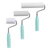 Sponge Roller Brush Kit Ergonomic Thumb Rest Design Foam Paint RollerCleaning Supplies for Various Surfaces