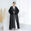 Loriya Summer Double Sleeve Chiffon Cardigan with Headscarf - LR842