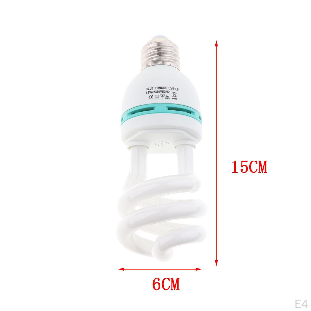 UVB Lamp Sunbathe Reptile Heating Bulb 13W