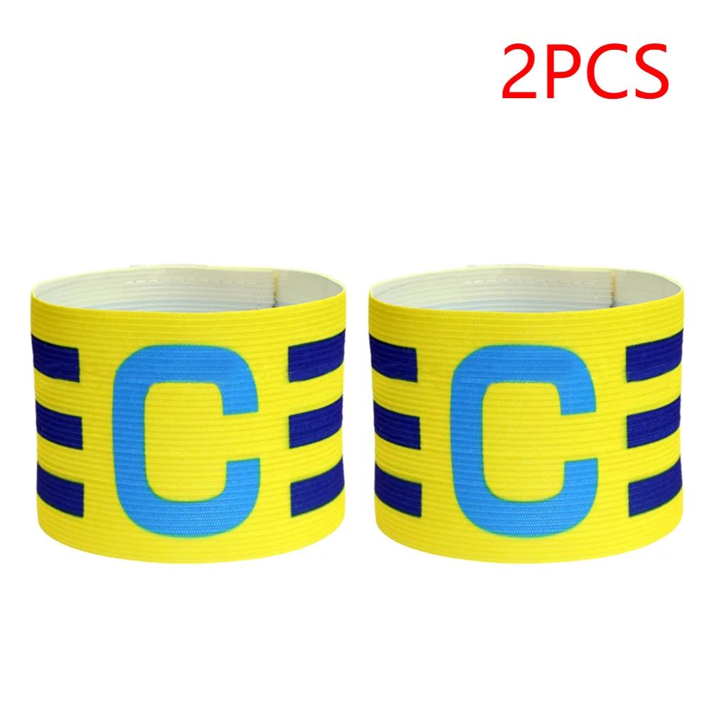1-3pc Football Captain Armband Soccer Arm Band Leader Competition Gift Soccer Captain Group Armband Football Training Kid Adults