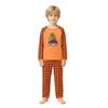 Family Matching Halloween Pajama Set with Patchwork Print for Women Men and Kids