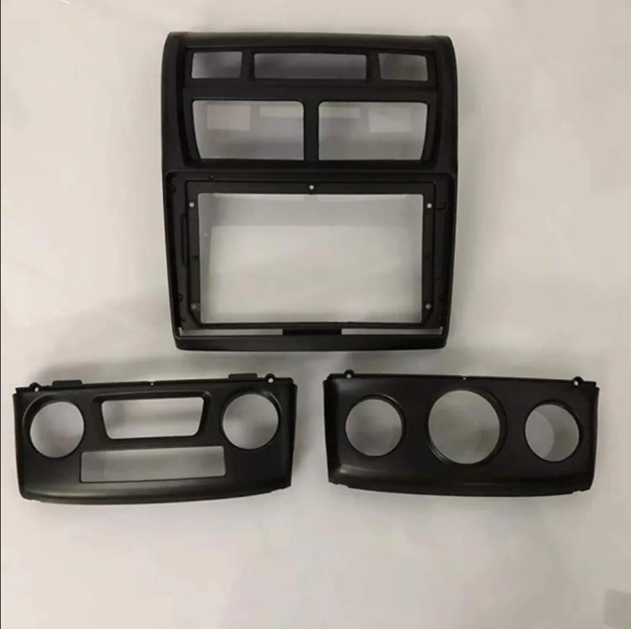 

2 Din автомобильный радиоприемник рамка 9 дюймов приборная панель комплект для KIA SPORTAGE 2005-2009 Android плеер адаптер крышка стерео панель рамка GPS