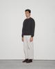 WORTHWHILE MOVEMENT Rhombus Crewneck Sweater (Khaki)