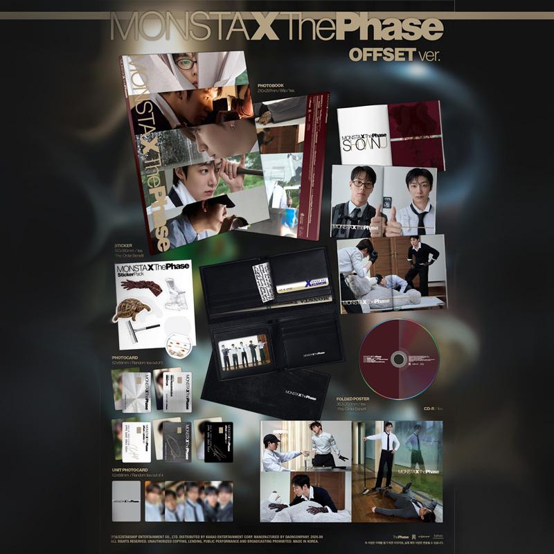 [VOORBESTELLING] MONSTA X – EP The Phase (OFFSET Versie.)