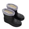 New High Top Waterproof Cotton Shoes for Women Plus Velvet Warm Waterproof Cotton Boots Rain Boots