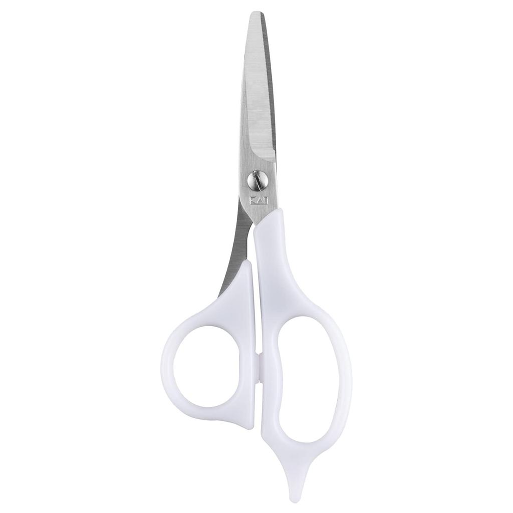 KAI Cutting Scissors with Hair Manual KQ3202 Self-Hair Comb, Cutting, Hairdresser-Supervised Included,