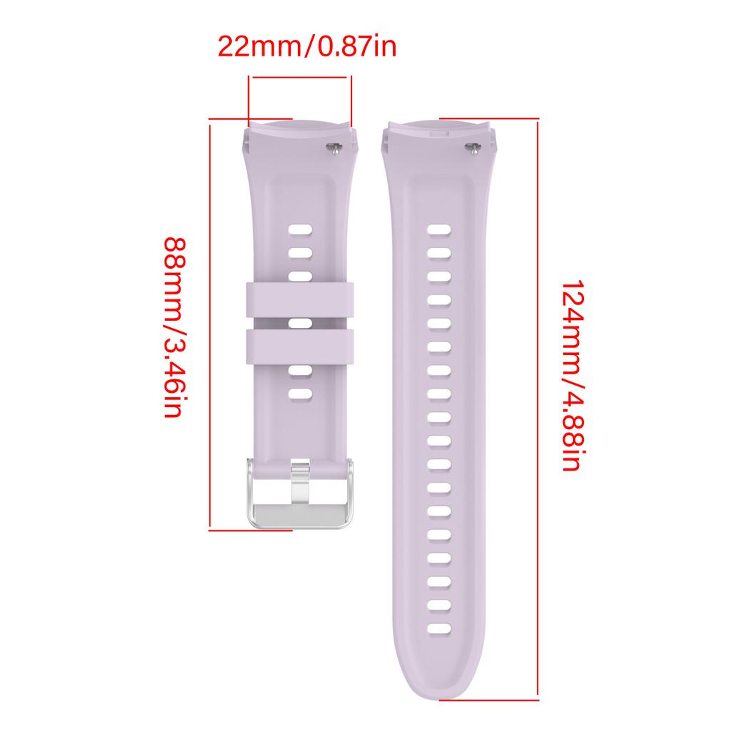 Adjustable Silicone Watch Band Sweatproof Flexible Replacement Straps Stylish Everyday Use Suitable for Watch5