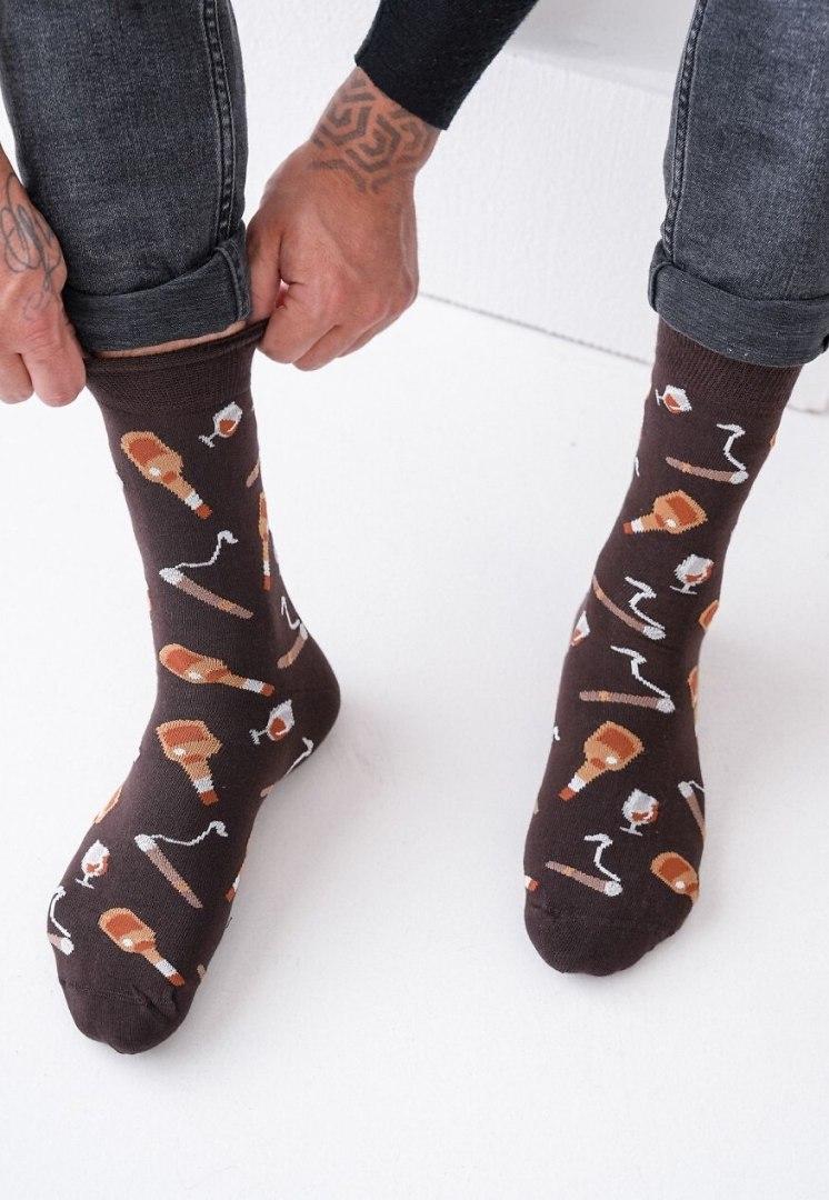 

Skarpety Milena Avangard 0125-105 Whisky I Cygaro 39-46 Milena