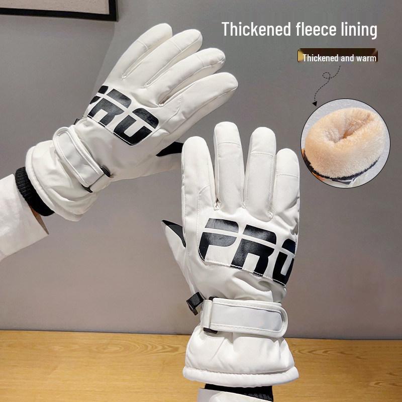Men's Winter Ski Riding Gloves, Windproof, Touchscreen, Warm Cold Protection for Harbin Northeast Weather.