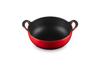 Le Creuset Cast Iron Enamel Balti 20 Cherry Gas and Induction Oven Compatible Japanese Dish, Cm, Red, [Official Product]