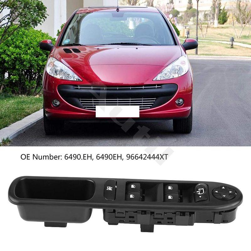 Electric Driver Side Window Main Switch for Peugeot 207 2006–2014 Replacement Car Accessories 96642444XT 6554.QG 6554.QF