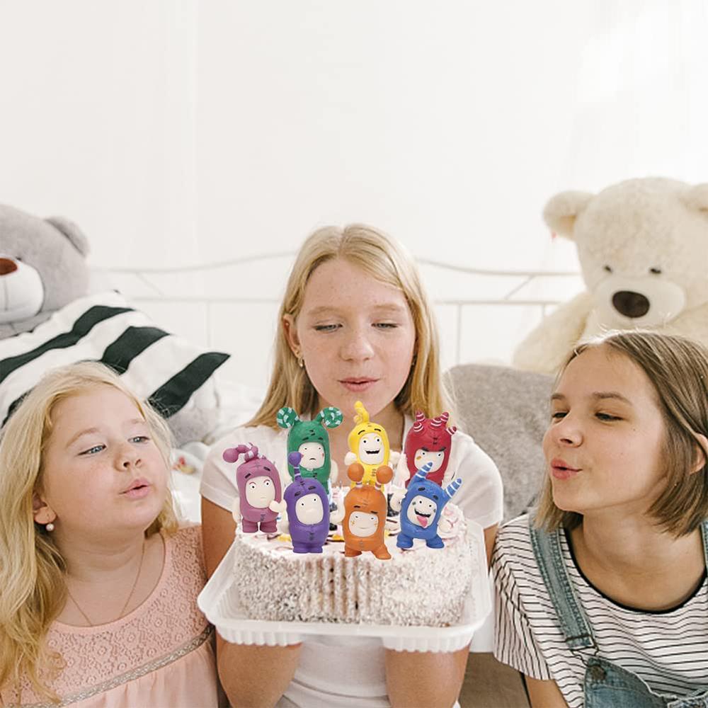 7 pcs Cartoon Mini Figure Set Birthday Party Action Figures Cake Toppers for Kid