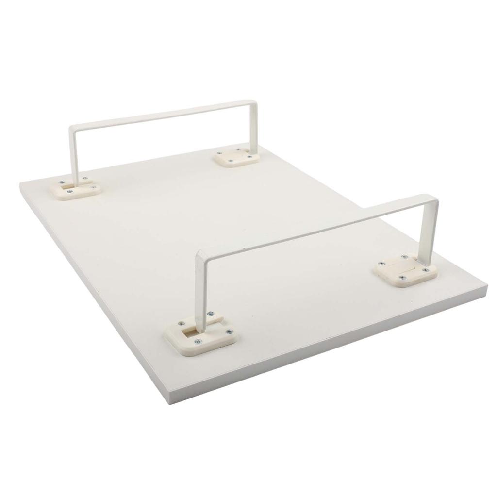 Metal and Wood Microwave Oven Rack for Stove or Induction Cooker 40x30x8.5cm
