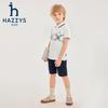 HAZZYS Boys' Summer Short Sleeve Polo Shirt