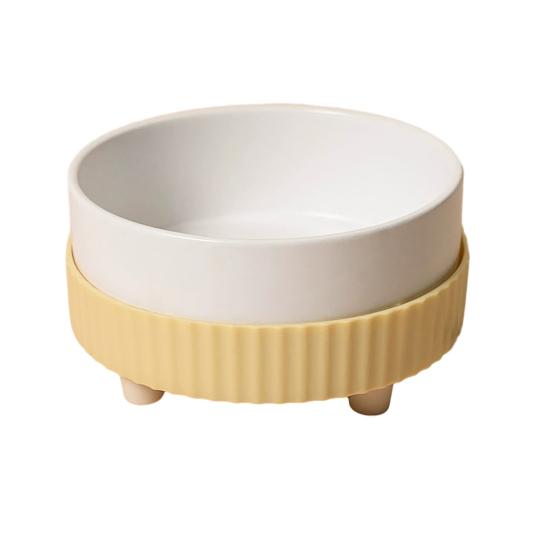 

Подогреваемая поилка для домашних животных Тихая термопоилка для питомцев с питанием от USB Зимнее питьевое устройство для домашних собак, кошек и мелких животных USB Plug жёлтый