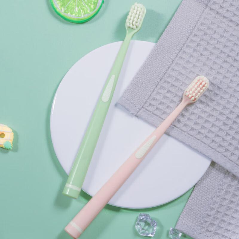 Deer Mom Super Soft Gum Care Wide Head Toothbrushes - 40 Pcs