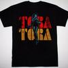 VTG Tora Tora Band T-Shirt Schwarz Kurzarm Alle Größen S bis 3F202