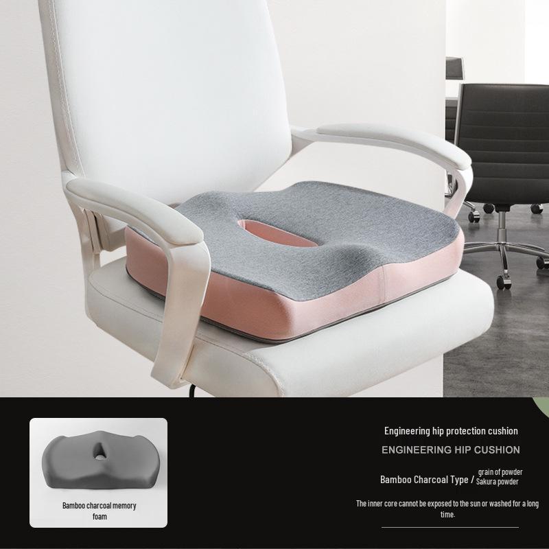 Ergonomisches Bürositzkissen mit Lendenwirbelstütze für Frauen - Lindert Gesäßschmerzen & Hämorrhoiden